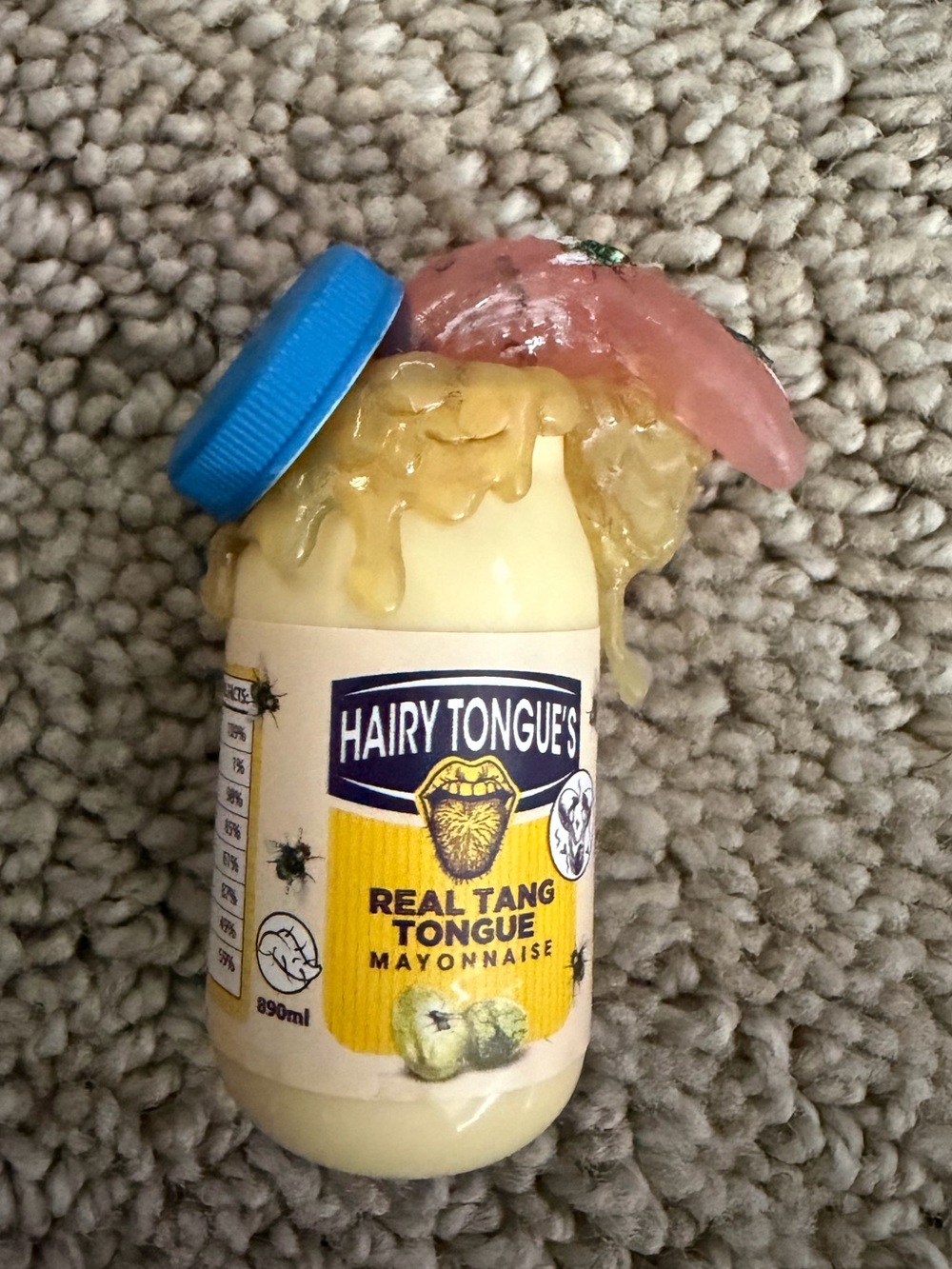 ZURU Mega Gross Minis Series 2 Hairy Tongues Mayo Mini Brand